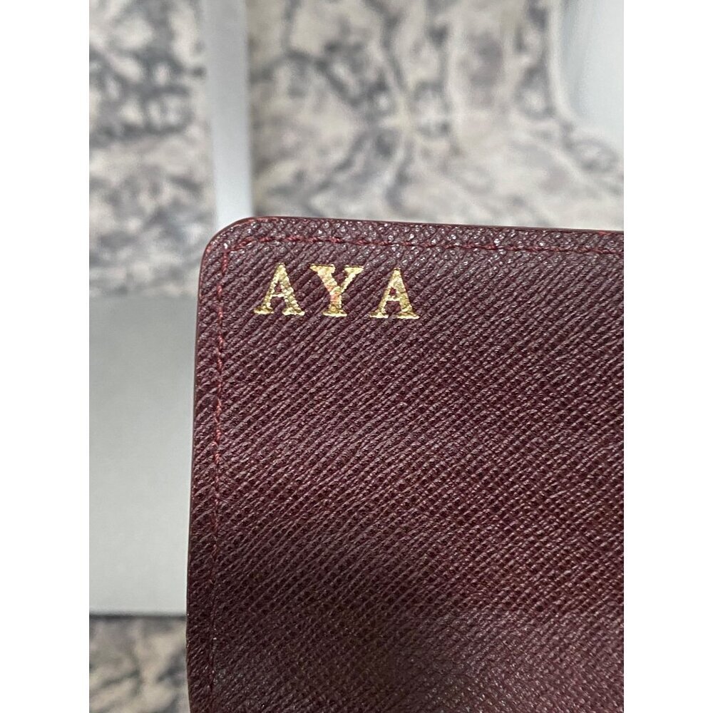 Louis Vuitton Sepia Monogram Idylle Canvas Sarah Wallet with Chain Strap - Picture 10 of 11